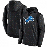 Men's Detroit Lions Nike Charcoal 2021 NFL Crucial Catch Therma Pullover Hoodie,baseball caps,new era cap wholesale,wholesale hats